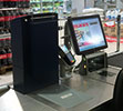 The SafePay closed cash handling system in a retail environment.